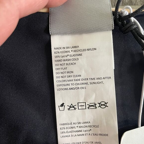 NWT Prana Gemma Reversible Bikini Bottom in Water Stripe - Size: XL - Picture 6 of 8